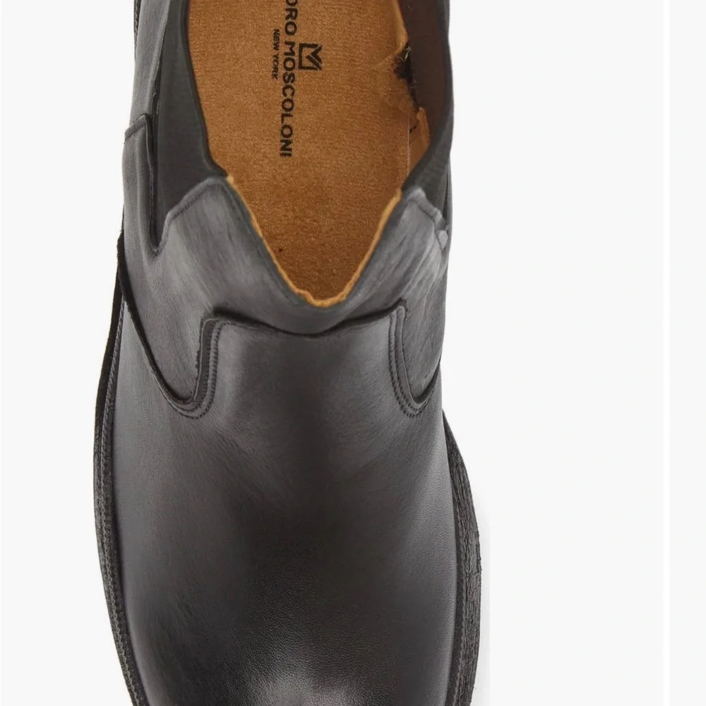 New Sandro Moscoloni Plain Toe Chelsea Boot Sz 9